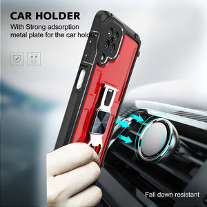 Unique 3 In 1 Translucent Shockproof Case For Samsung A12 - Libiyi