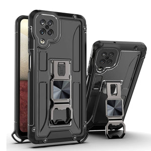 Unique 3 In 1 Translucent Shockproof Case For Samsung A12 - Libiyi