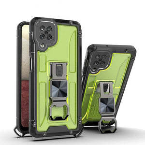 Unique 3 In 1 Translucent Shockproof Case For Samsung A12 - Libiyi