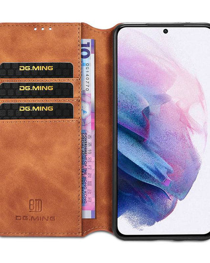 Wallet Stand PU Leather Case For Samsung Galaxy S21(5G) - Libiyi