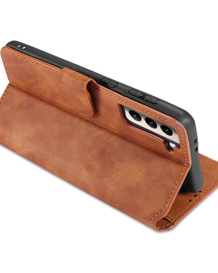 Wallet Stand PU Leather Case For Samsung Galaxy S21(5G) - Libiyi