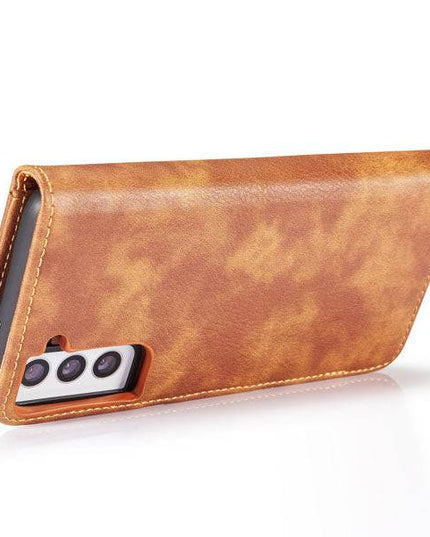 Magnetic 2-in-1 Detachable Leather Wallet Case For Samsung S21 - Libiyi
