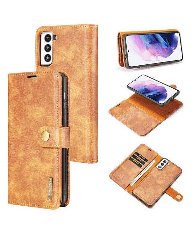 2-in-1 Detachable Leather Wallet Case For Samsung S21 FE - Libiyi