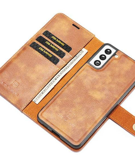 2-in-1 Detachable Leather Wallet Case For Samsung S21 FE - Libiyi