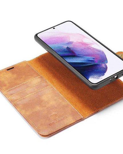 2-in-1 Detachable Leather Wallet Case For Samsung S21 FE - Libiyi