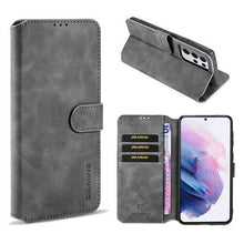 Load image into Gallery viewer, Wallet Stand PU Leather Case For Samsung Galaxy S21 Ultra(5G) - Libiyi