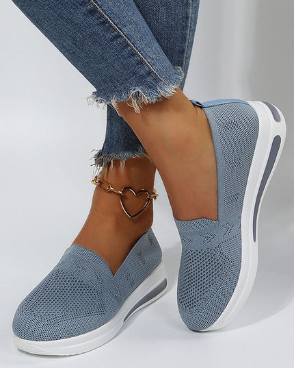 Zeaker Women's Flat Heel Round Toe Shoes - Keilini