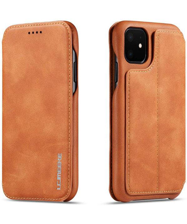 Magnetic Leather Wallet Card Slot Case for iPhone - Libiyi