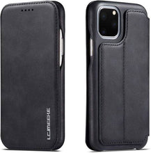 Load image into Gallery viewer, Magnetic Leather Wallet Card Slot Case for iPhone - Libiyi