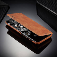 Cargar imagen en el visor de la galería, Magnetic Leather Wallet Card Slot Case for Samsung - Libiyi