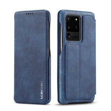 Cargar imagen en el visor de la galería, Magnetic Leather Wallet Card Slot Case for Samsung - Libiyi