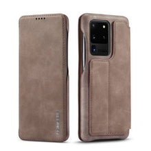 Cargar imagen en el visor de la galería, Magnetic Leather Wallet Card Slot Case for Samsung - Libiyi