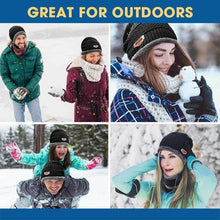 Load image into Gallery viewer, Warm Beanie Cap With Scarf - Libiyi