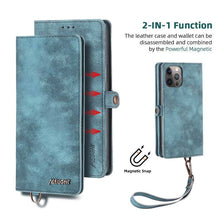 Load image into Gallery viewer, Cardholder Wrist Leather Phone Case for iPhone - Libiyi