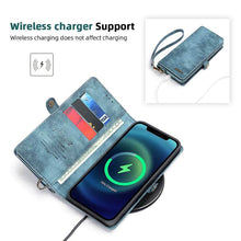 Load image into Gallery viewer, Cardholder Wrist Leather Phone Case for iPhone - Libiyi