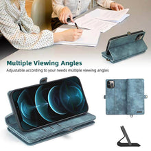 Load image into Gallery viewer, Cardholder Wrist Leather Phone Case for iPhone - Libiyi
