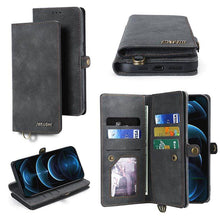 Load image into Gallery viewer, Cardholder Wrist Leather Phone Case for iPhone - Libiyi