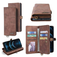 Load image into Gallery viewer, Cardholder Wrist Leather Phone Case for iPhone - Libiyi