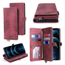 Load image into Gallery viewer, Cardholder Wrist Leather Phone Case for iPhone - Libiyi