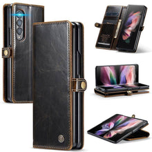 Cargar imagen en el visor de la galería, Luxury Flip Leather Card Slots Phone Case for Galaxy Z Fold 3 5G - Libiyi