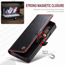 Cargar imagen en el visor de la galería, Luxury Flip Leather Card Slots Phone Case for Galaxy Z Fold 3 5G - Libiyi