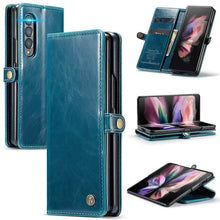 Cargar imagen en el visor de la galería, Luxury Flip Leather Card Slots Phone Case for Galaxy Z Fold 3 5G - Libiyi