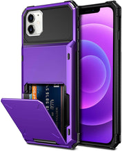 Load image into Gallery viewer, Travel Wallet Folder Card Slot Holder Case For iPhone - Libiyi