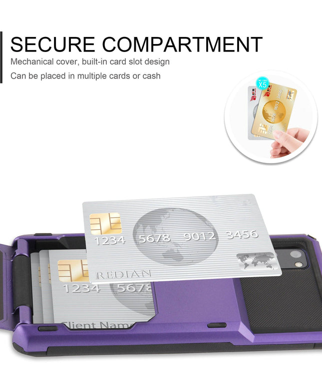 Travel Wallet Folder Card Slot Holder Case For Samsung - Libiyi