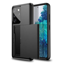 Load image into Gallery viewer, Rigide Flashy Porte-cartes Case For Samsung Galaxy S21 Ultra(5G) - Libiyi