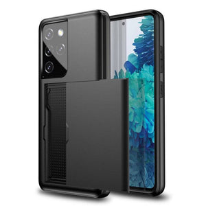 Rigide Flashy Porte-cartes Case For Samsung Galaxy S21 Ultra(5G) - Libiyi
