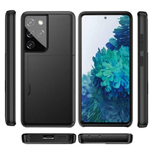Load image into Gallery viewer, Rigide Flashy Porte-cartes Case For Samsung Galaxy S21 Ultra(5G) - Libiyi