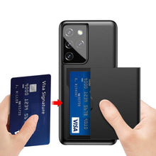 Load image into Gallery viewer, Rigide Flashy Porte-cartes Case For Samsung Galaxy S21 Ultra(5G) - Libiyi