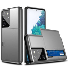 Load image into Gallery viewer, Rigide Flashy Porte-cartes Case For Samsung Galaxy S21 Ultra(5G) - Libiyi