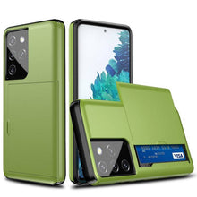Load image into Gallery viewer, Rigide Flashy Porte-cartes Case For Samsung Galaxy S21 Ultra(5G) - Libiyi