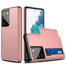 Load image into Gallery viewer, Rigide Flashy Porte-cartes Case For Samsung Galaxy S21 Ultra(5G) - Libiyi
