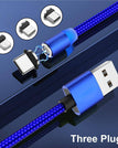 Blue / 1m for TYPE C+Android+iPhone
