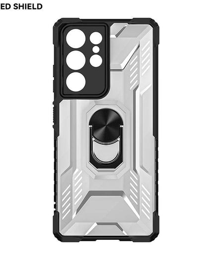 Magnetic Metal Finger Ring Holder Armor Case For Samsung S21 ULTRA 5G - Libiyi