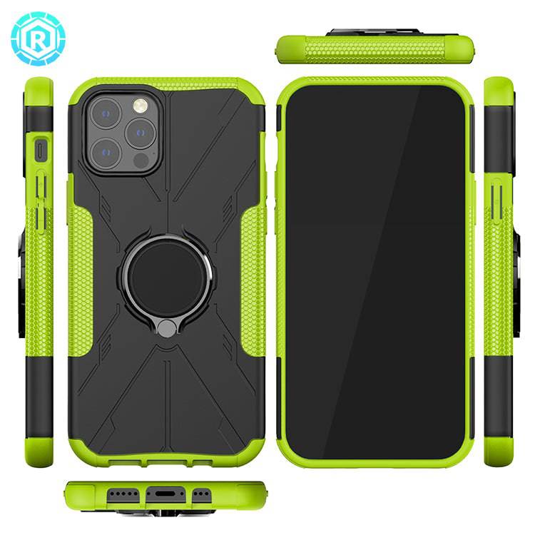 Robot 3 in 1 Heavy Duty Defender Case For iPhone 12 Pro - Libiyi