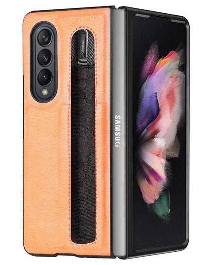 S Pen Slot Protective Leather Case for Samsung Galaxy Z Fold 3 5G - Libiyi