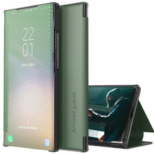Cargar imagen en el visor de la galería, Smart Window Slim Flip Kevlar Case For Samsung - Libiyi