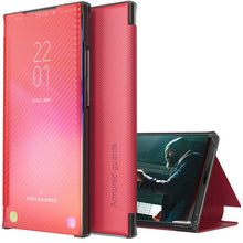 Cargar imagen en el visor de la galería, Smart Window Slim Flip Kevlar Case For Samsung - Libiyi