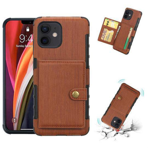 Security Copper Button Protective Case For iPhone 12Mini - Libiyi