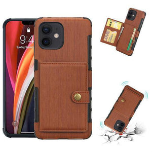 Security Copper Button Protective Case For iPhone 12Mini - Libiyi