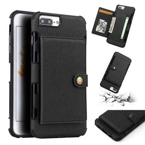 Security Copper Button Protective Case For iPhone 7Plus/8Plus - Libiyi