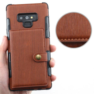Security Copper Button Protective Case For Samsung Note 9 - Libiyi