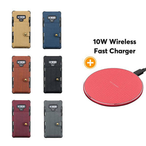 Security Copper Button Protective Case For Samsung Note 9 - Libiyi