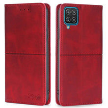 Load image into Gallery viewer, Leather Flip Wallet Cover for Samsung A12 - Libiyi