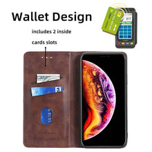 Charger l&#39;image dans la galerie, TPU + PU Leather Phone Cover Case for iPhone XR - Libiyi