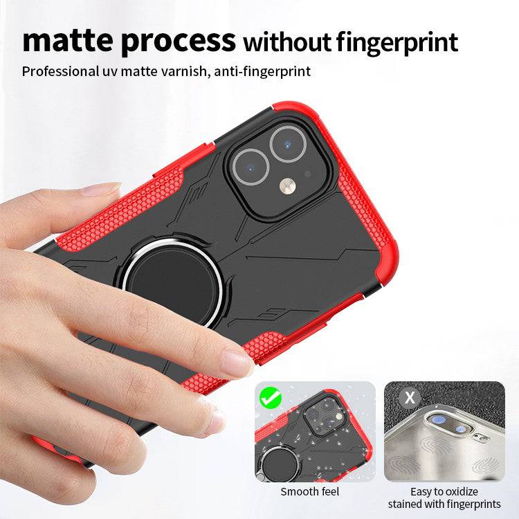 Robot 3 in 1 Heavy Duty Defender Case For iPhone 12 - Libiyi