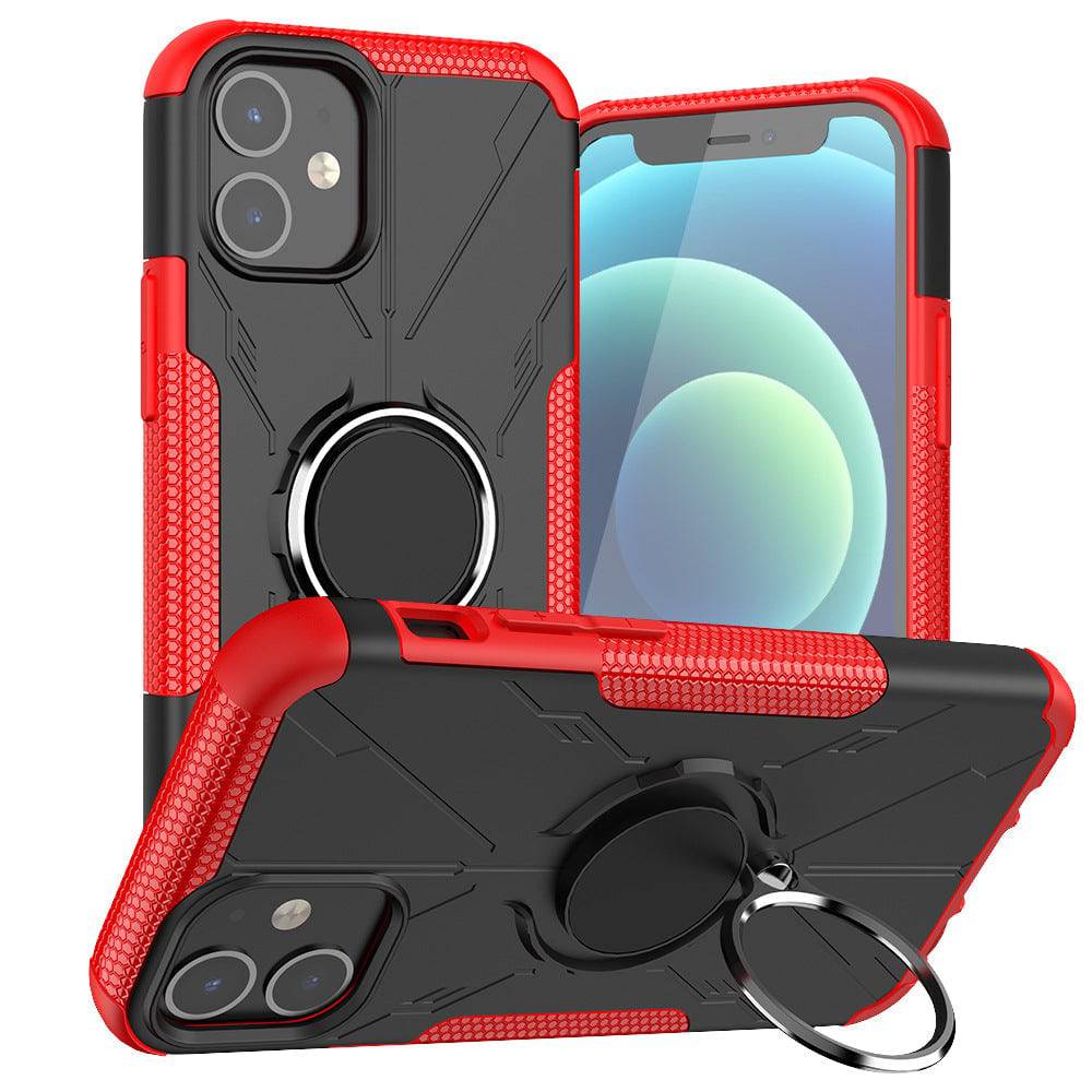 Robot 3 in 1 Heavy Duty Defender Case For iPhone 12 - Libiyi